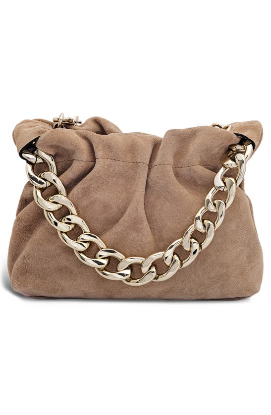 Shop Aimee Kestenberg Convertible Top Handle Bag In Vachetta Suede