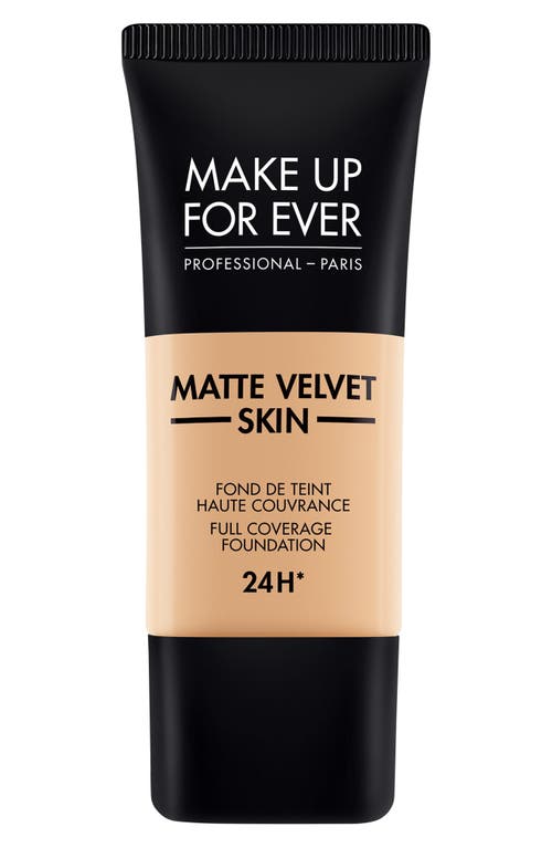 Matte Velvet Skin Full Coverage Foundation in Y335-Dark Sand