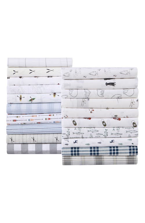 EDDIE BAUER EDDIE BAUER KAYAKS 200 THREAD COUNT TWIN SHEET SET