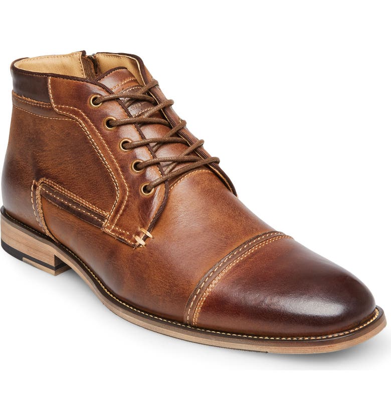 Steve Madden Joyce Cap Toe Boot (Men) | Nordstrom