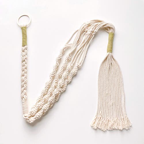 PILLOWPIA PILLOWPIA TRINA MACRAME PLANT HANGER 