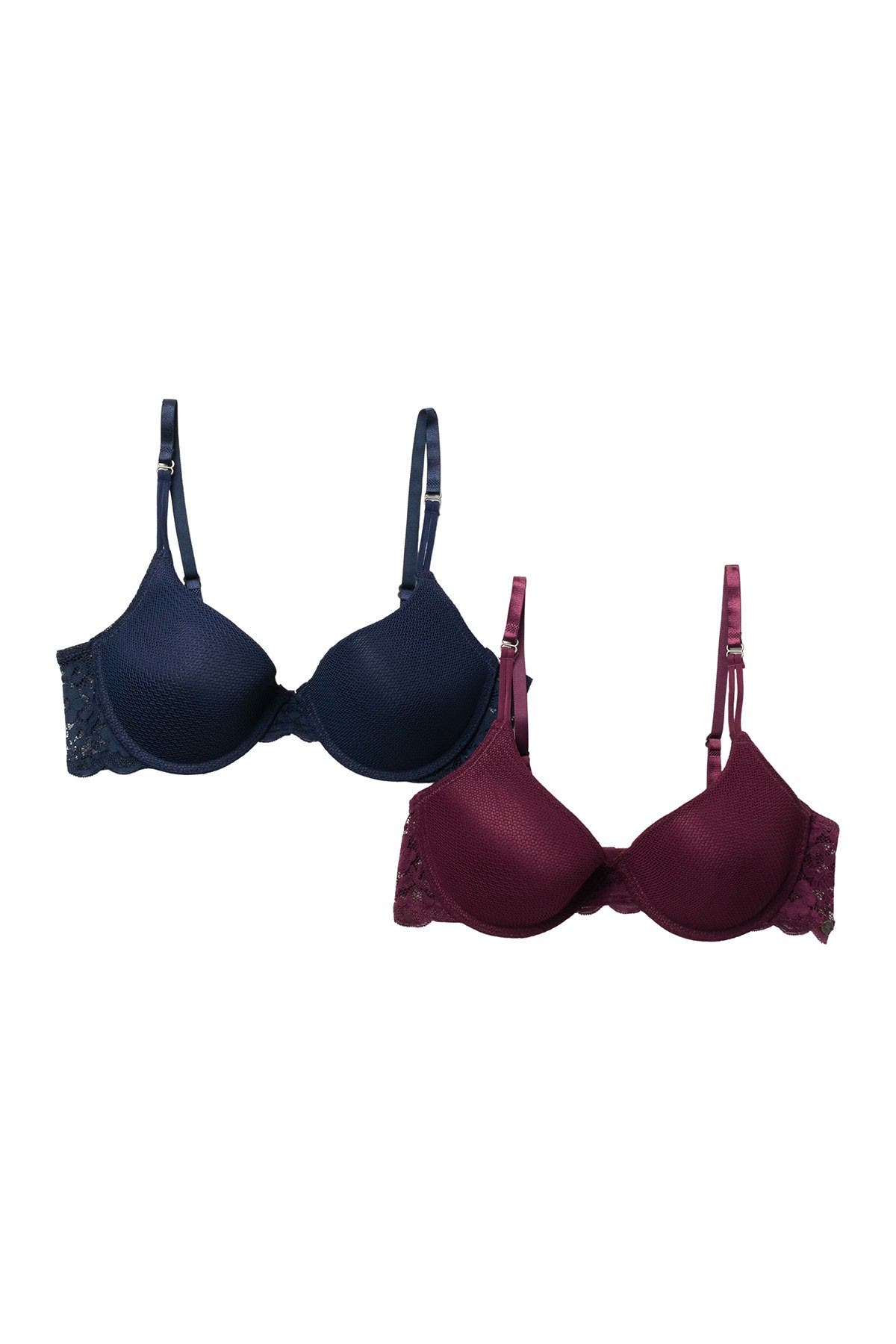 Lucky Brand Corded Lace Trim Bra Pack of 2 Nordstrom Rack