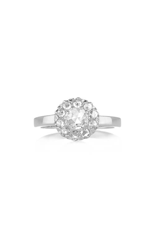 Rosetta Diamond Ring in White Gold/Diamond