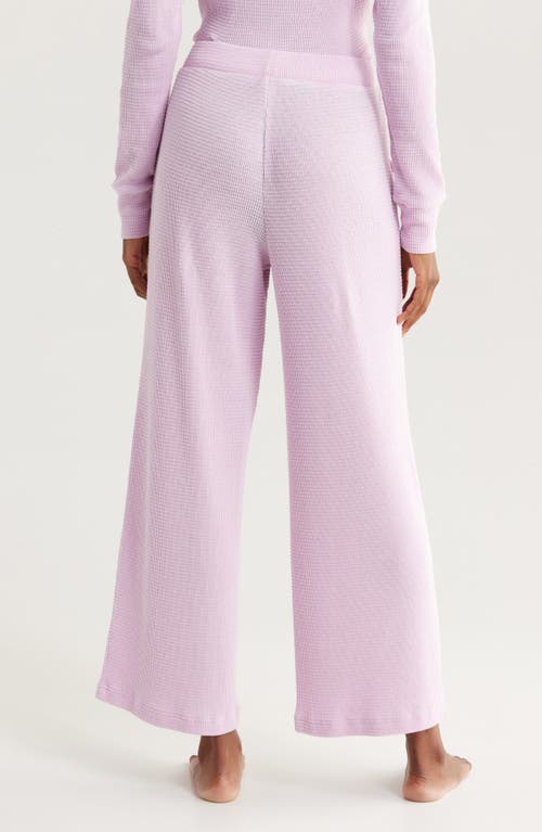 Honeydew Under The Stars Waffle Knit Pajama Pants In Lavender