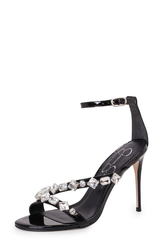 Shop Jessica Simpson Raela Ankle Strap Sandal In Black