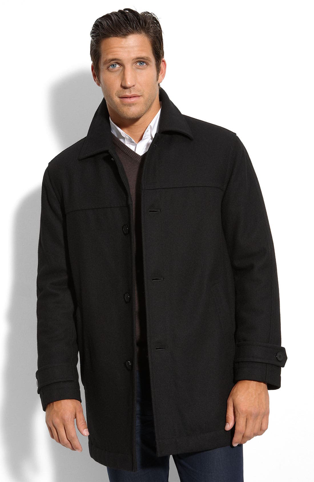 Marc New York by Andrew Marc 'Jake' Melton Wool Blend Car Coat