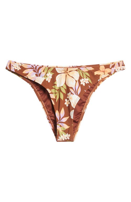 Shop Billabong Jungle Bliss Hike Bikini Bottoms In Toasted Coconut