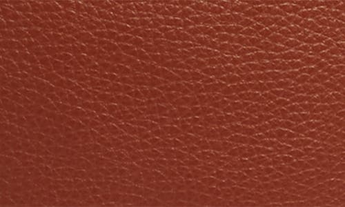 American Leather Co. Luca Triple Pocket Leather Crossbody Bag In Brandy Smooth