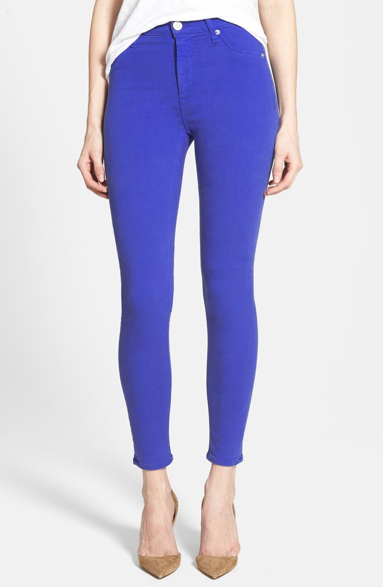 Hudson Jeans 'Barbara' High Rise Skinny Jeans (Pacific Ocean Blue