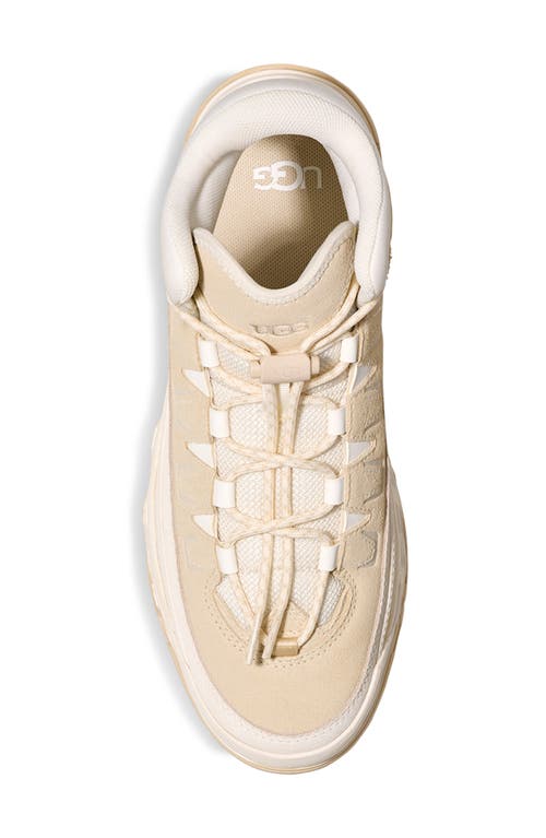 Shop Ugg(r) Captrail High Waterproof Sneaker In Light Beige