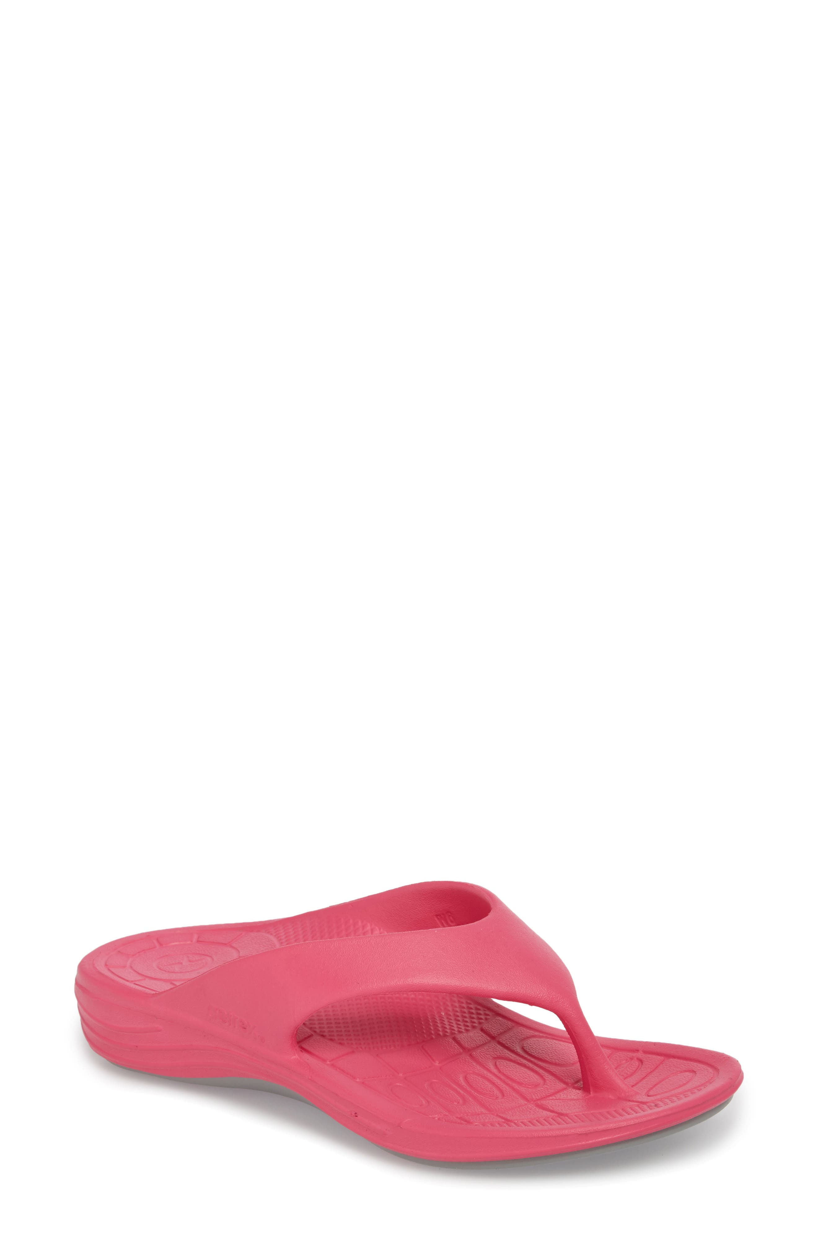 Aetrex Lynco Flip Flop, Pink