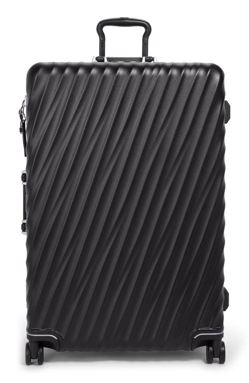 Tumi 19 Degree Extended Trip 4 Wheel Packing Case In Black Texture