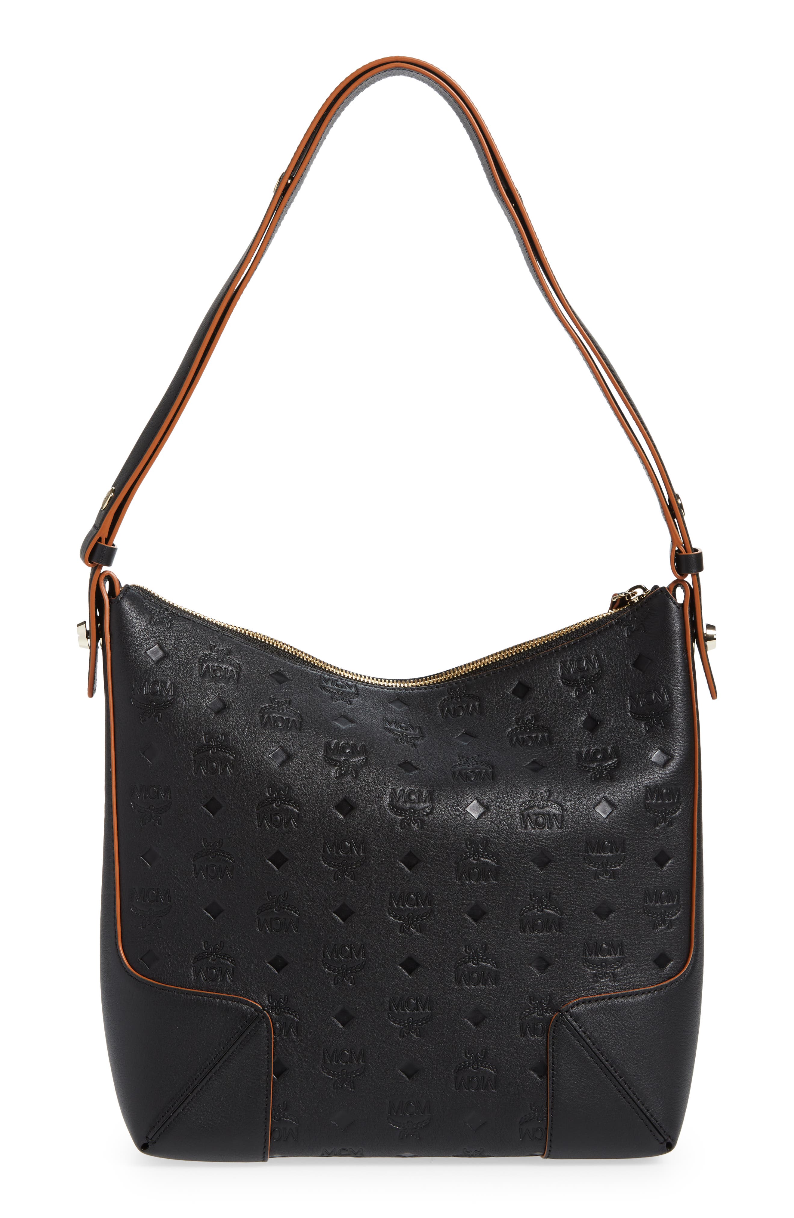 mcm klara hobo medium black