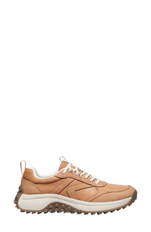 Keen Ks86 Lea Sneaker In Natural/birch