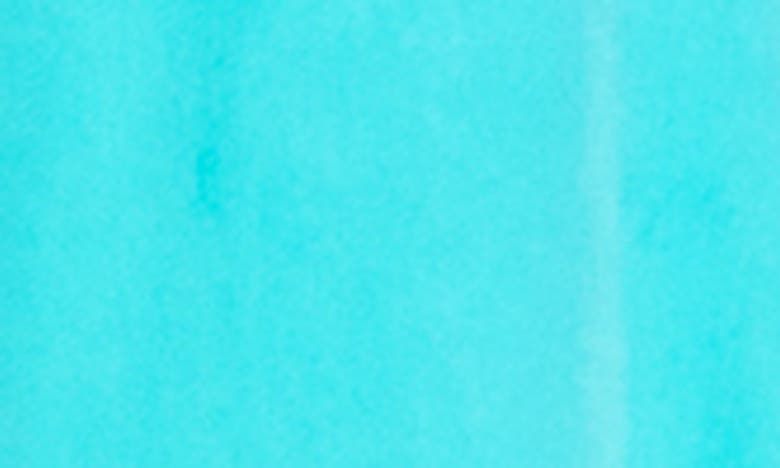 Apny Short Sleeve Shirtdress In Turquoise