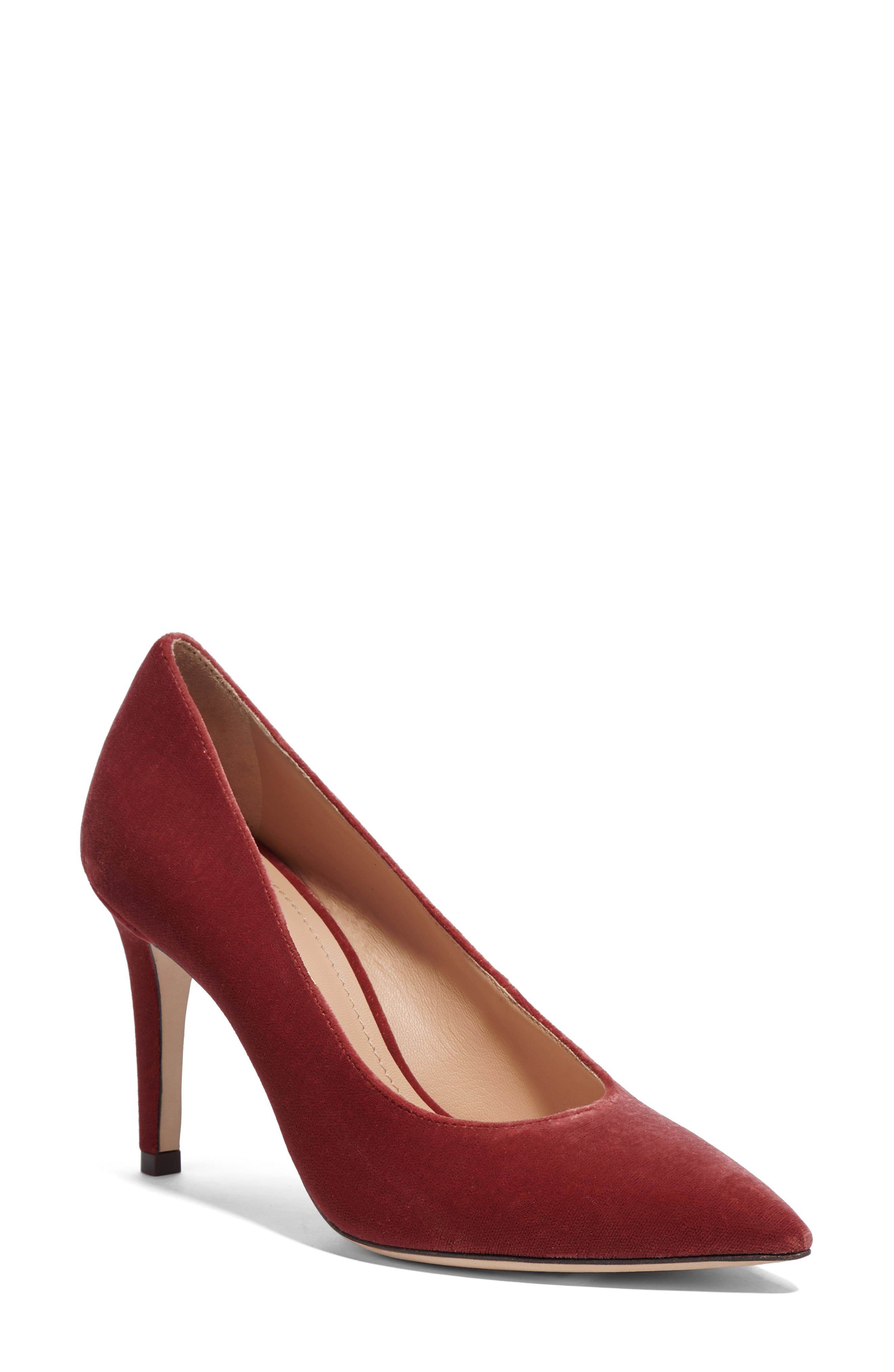 COACH Skyler Velvet Pointed Toe Pump Nordstromrack
