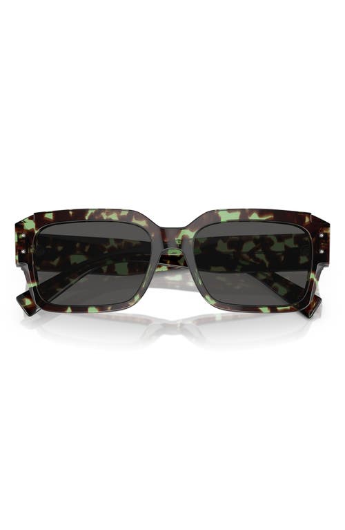 Dolce & Gabbana Dolce&gabbana 56mm Square Sunglasses In Gray