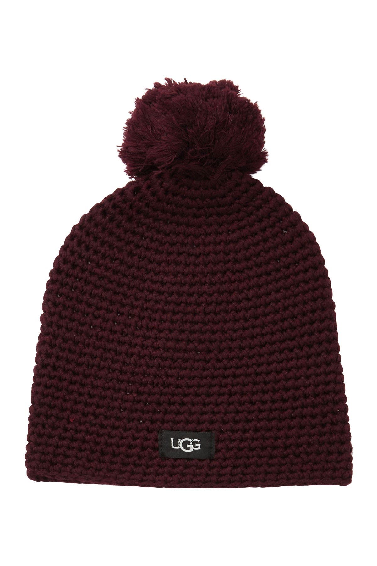 UGG Yarn Pompom Knit Beanie Nordstrom Rack