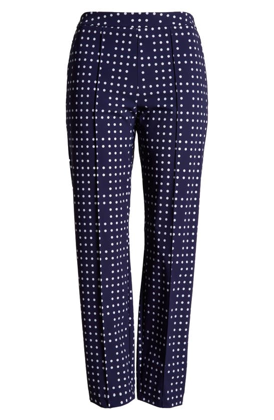 Shop Kinona Tailored Ankle Golf Pants In Domino Navy