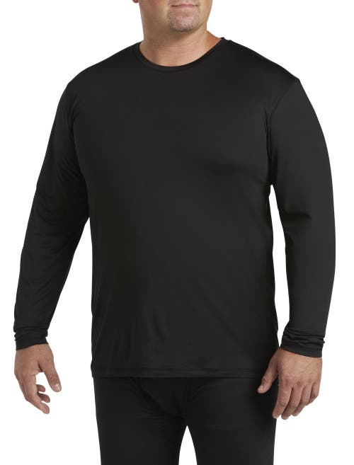 HARBOR BAY BY DXL HARBOR BAY BY DXL BIG & TALL COLDER WEATHER LEVEL 2 PERFORMANCE THERMAL T-SHIRT