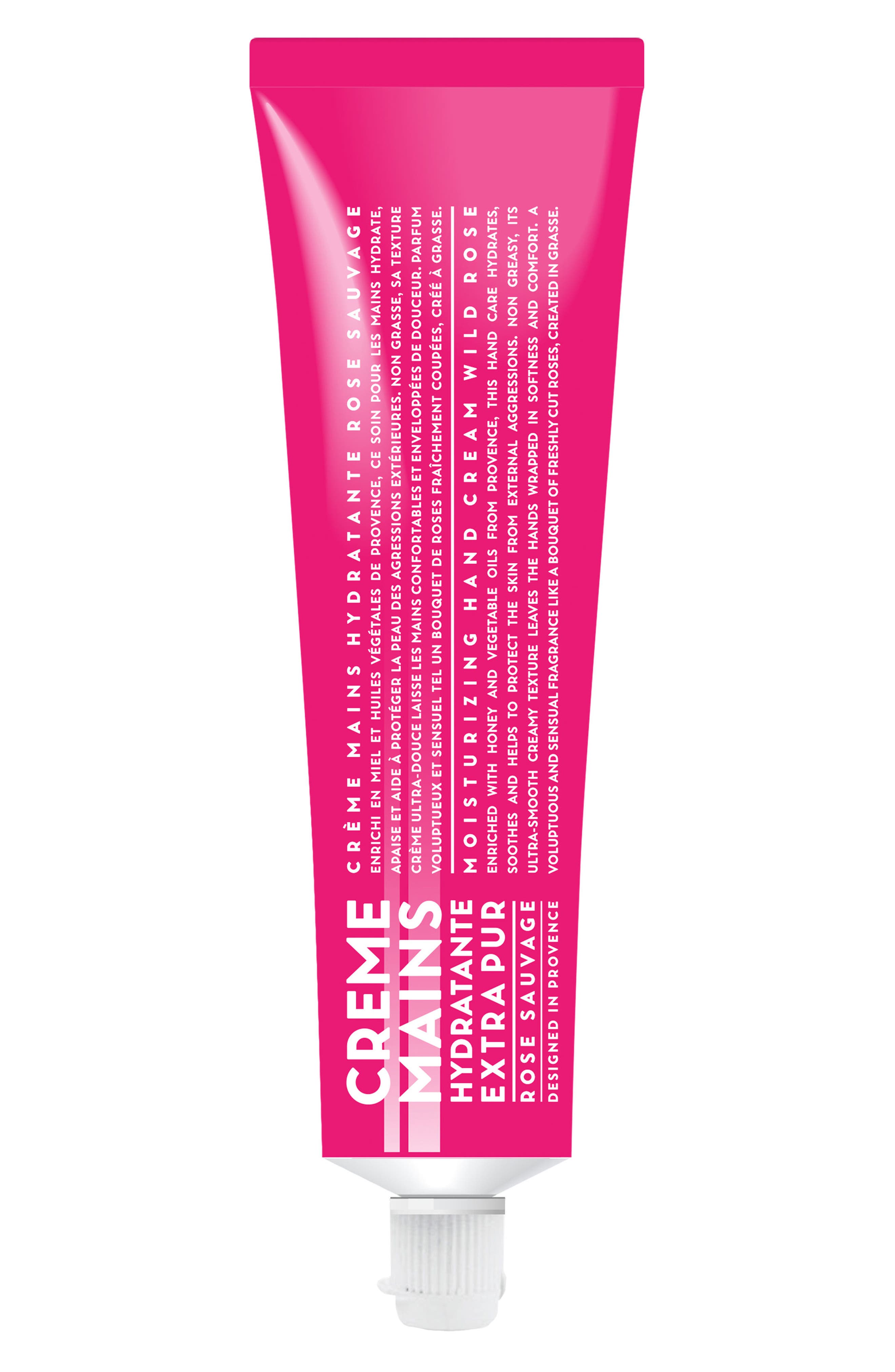 Rose moisturizing hand cream