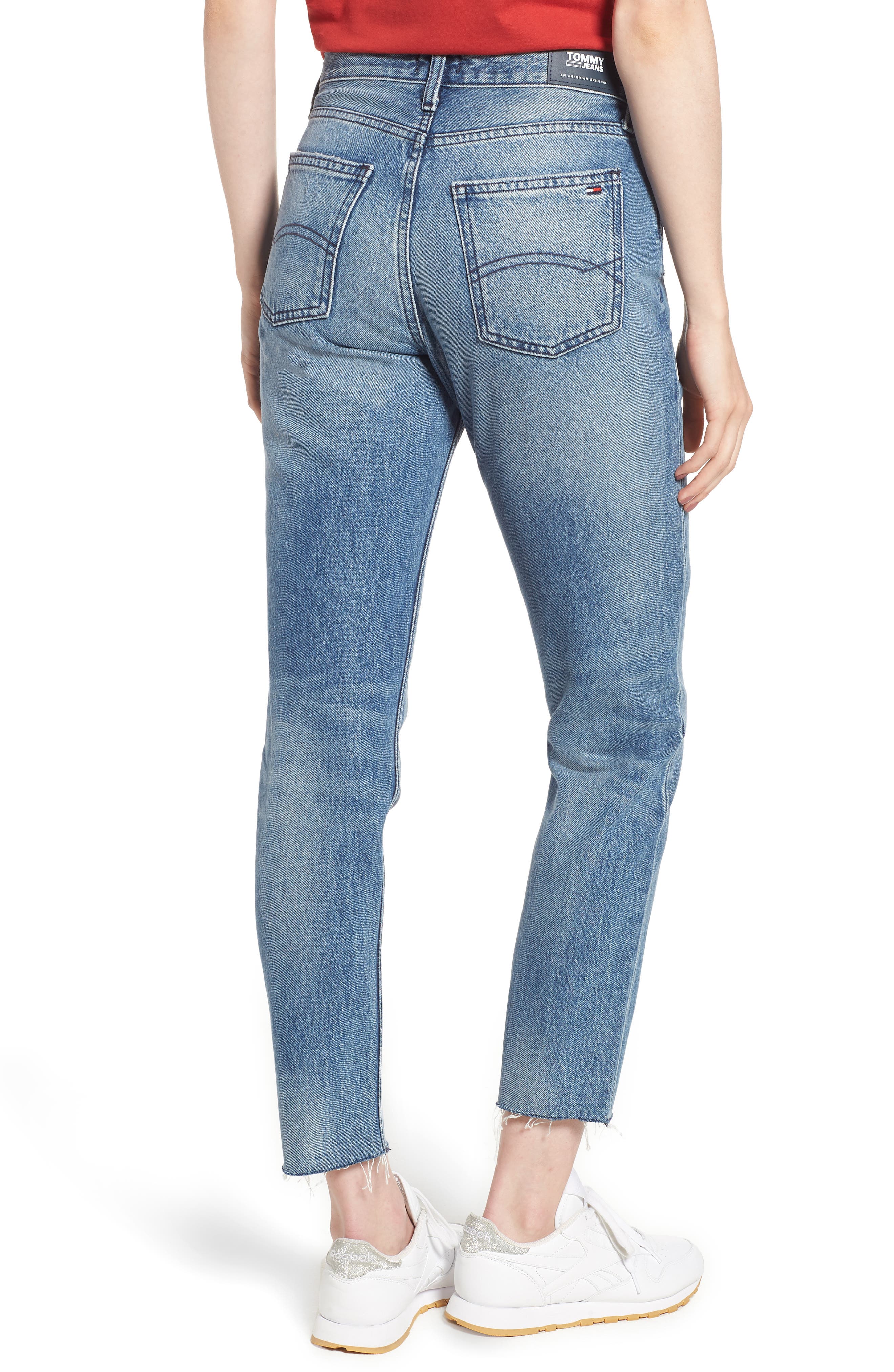 tommy jeans izzy high rise slim