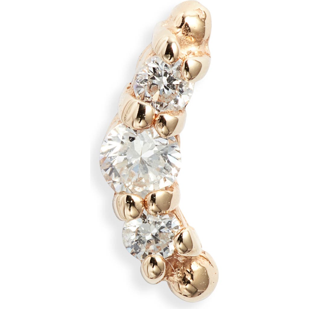 Anzie Women's X Mel Soldera 14k Yellow Gold & 0.06 Tcw Diamond Earring In Yellow Gold/diamond