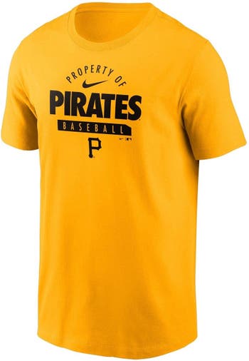Pittsburgh Pirates Nike Practice Performance T-Shirt - Gold