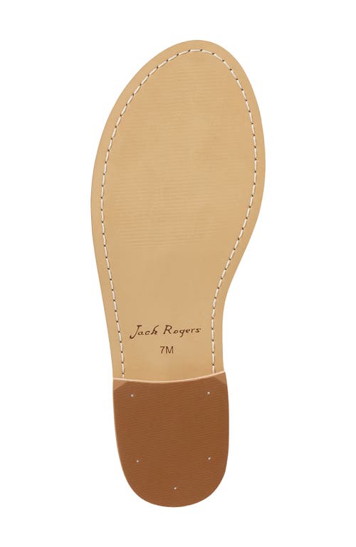 Shop Jack Rogers Jacks Flat Sandal In Black/black