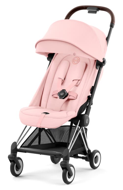 CYBEX COYA Compact Lightweight Travel Stroller in Peach Pink at Nordstrom