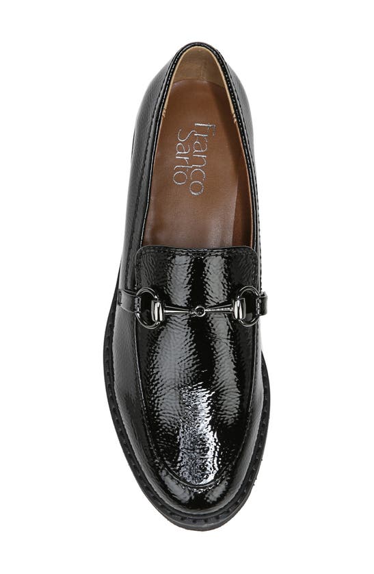 Shop Franco Sarto Cason Faux Leather Loafer In Black