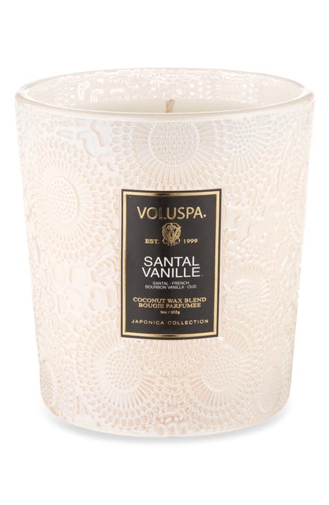 Boxed Glass Candle Refill, Winter White