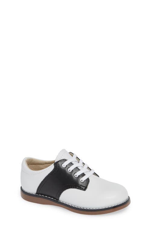 Footmates Kids'  Cheer Oxford In White/black