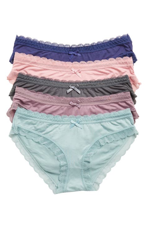 Honeydew Womens Karissa 2 Pack Lace Underwear Hipster Panty BHFO 3999