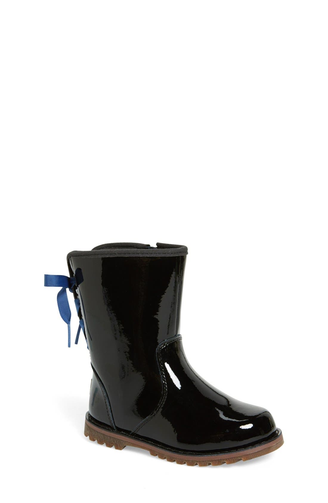 patent leather boots for toddlers