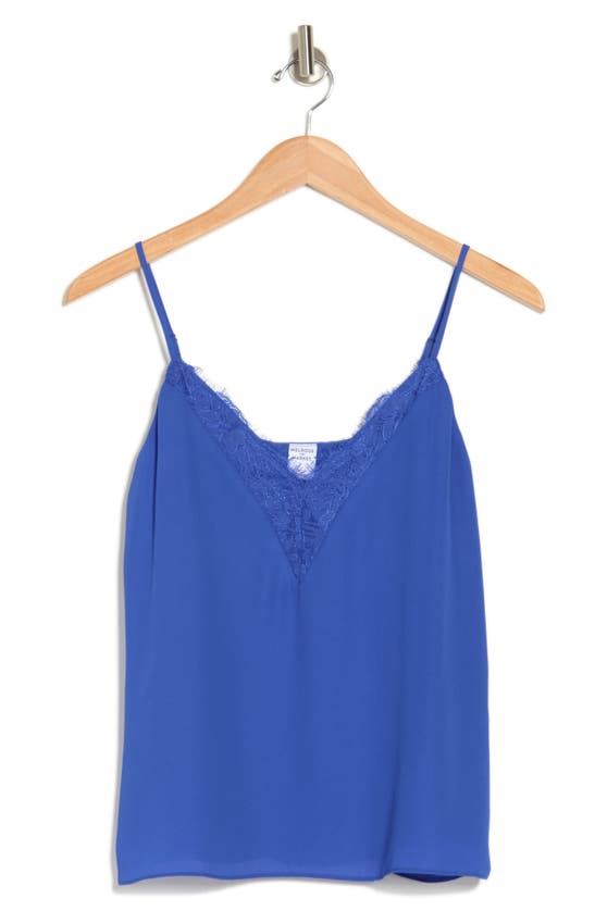 Melrose And Market Lace Cami In Blue Dazzle