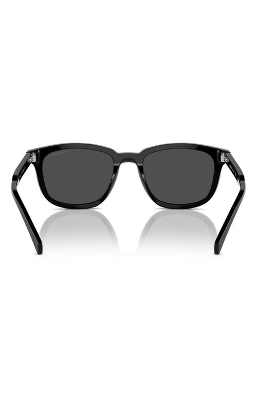 Shop Prada 55mm Pillow Sunglasses In Black/grey