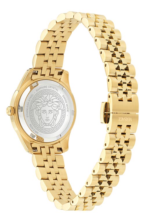 VERSACE VERSACE PETITE GRECA TIME BRACELET WATCH, 30MM 