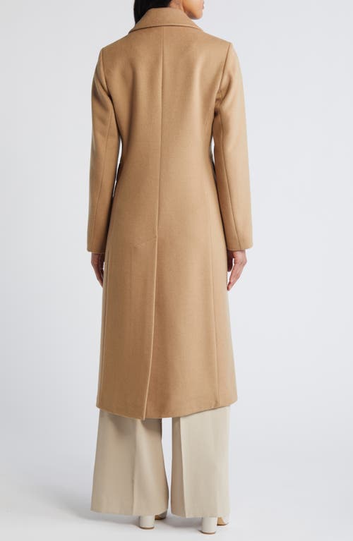 SAM EDELMAN SAM EDELMAN SINGLE BREASTED WOOL BLEND REEFER COAT 