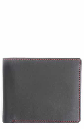 ROYCE New York Personalized RFID Leather Trifold Wallet
