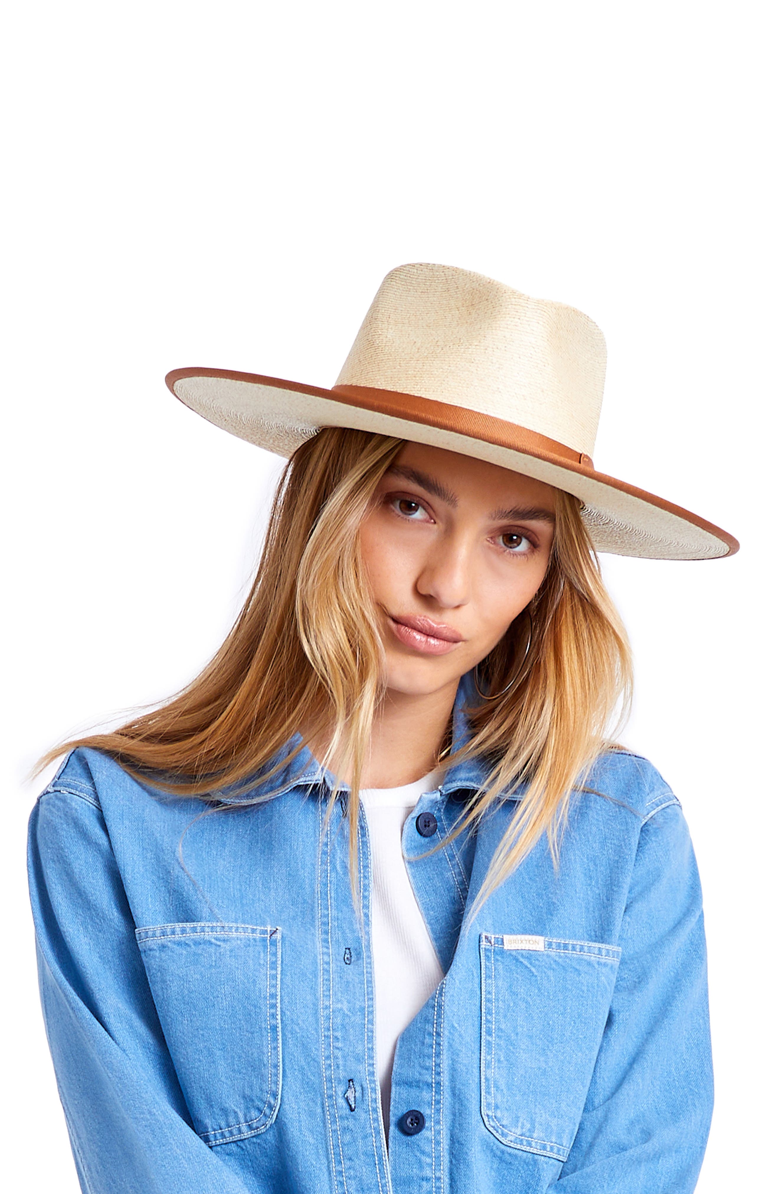 women's straw rancher hat