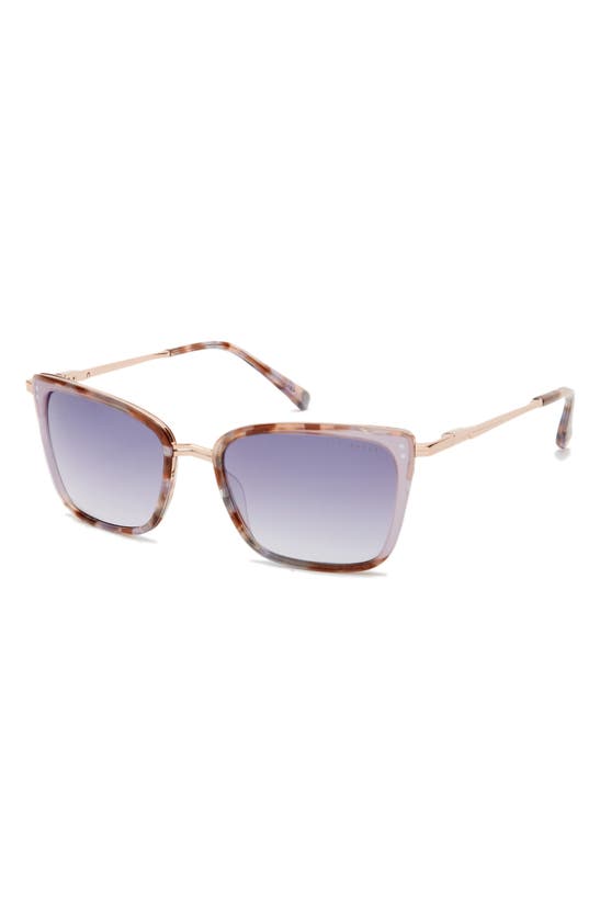 Ted Baker 56mm Square Sunglasses In Purple