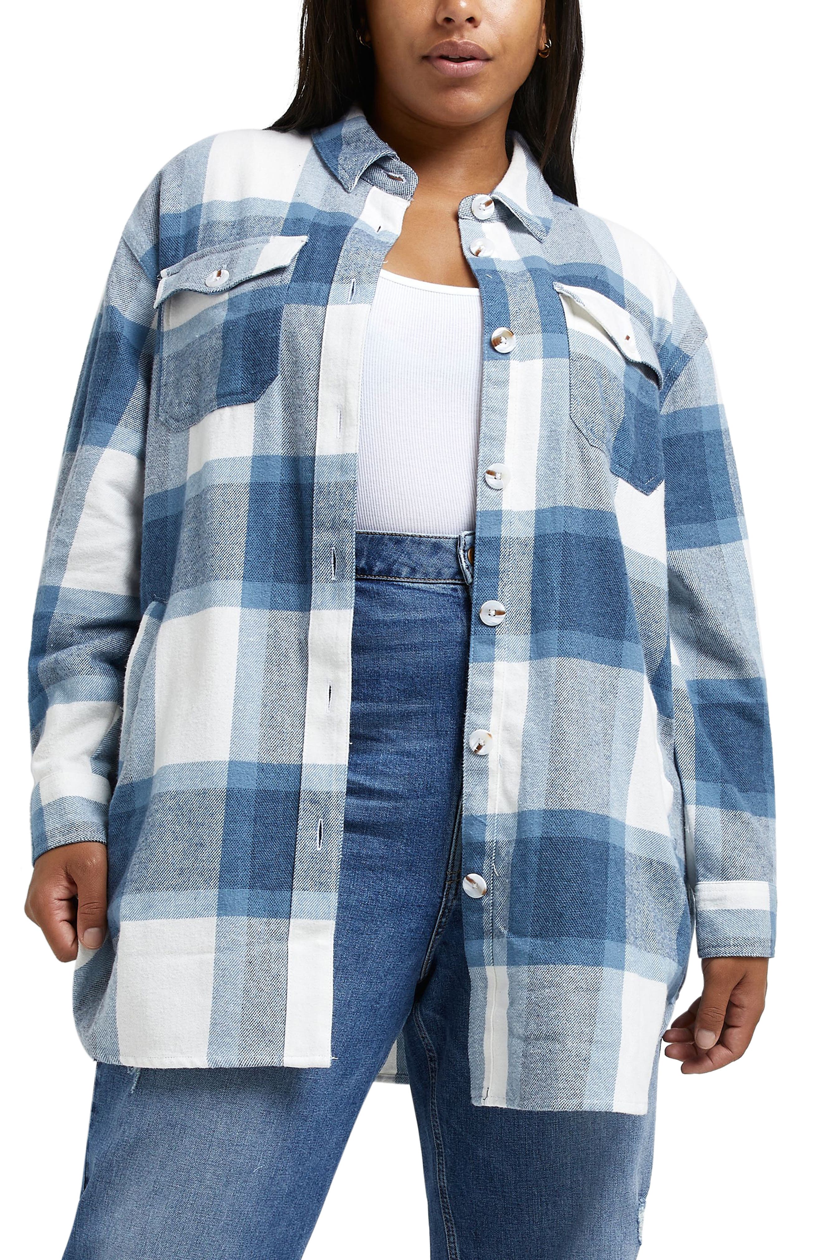 river island blue jacket