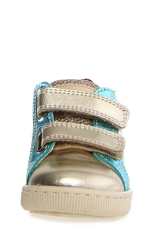 Shop Naturino Kids' Falcotto Kiner Sneaker In Platinum-silver