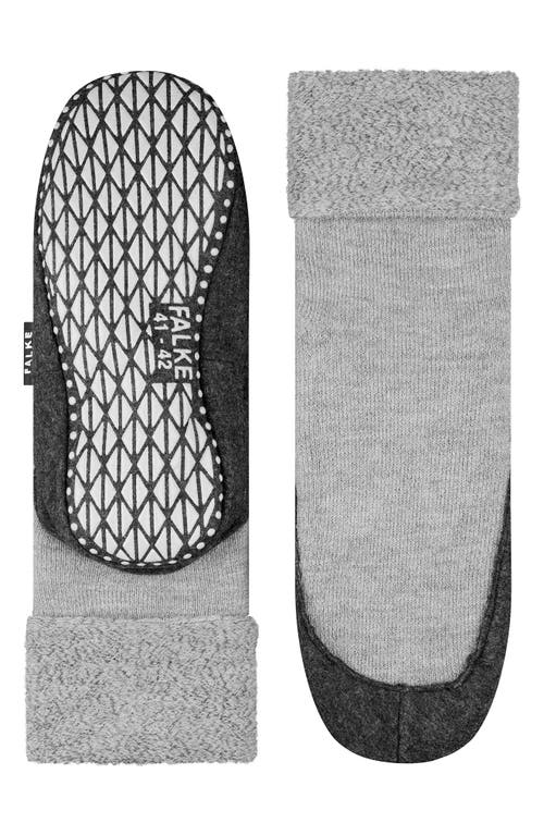 Falke Cozyshoe Wool Blend Sock Slippers In Light Grey