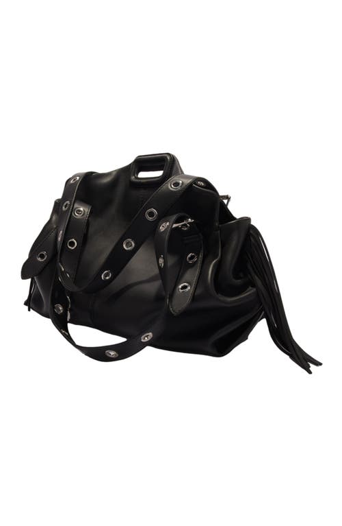 Maje Miss M Shoulder Bag In Black