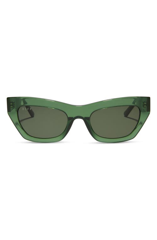 Katarina 51mm Cat Eye Sunglasses in Sage Crystal /G15