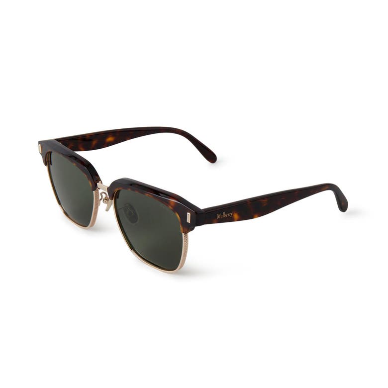 Mulberry Rowan Bio Acetate Sunglasses In Tortoiseshell