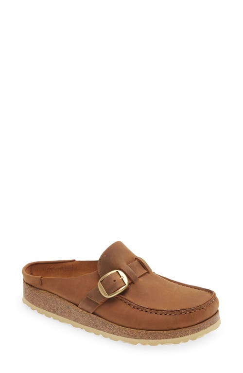 Shop Birkenstock Buckley Clog In Cognac