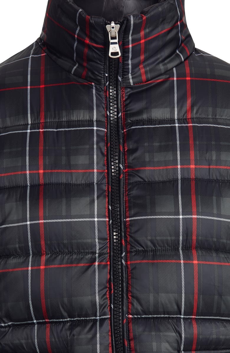 Lauren Ralph Lauren Plaid Quilted Jacket, Alternate, color, 